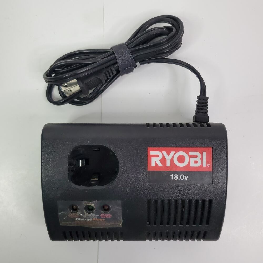Genuine RYOBI 1423701 ChargePlus+ 18v NiCad NiCd OEM Battery Charger - Picture 8 of 8